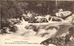 CPA La Creuse Pittoresque Les Bords du Thaurion entre Vallieres et Royere 