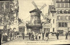 REPRO Montmartre Le Moulin Rouge 