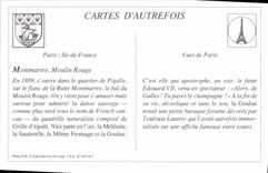 REPRO Montmartre Le Moulin Rouge 