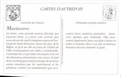 REPRO Les petits metiers parisiens La Matelassiere 