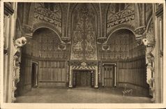 CPA La Douce France Chateau de Pierrefonds Une des Chambre du Chateau 