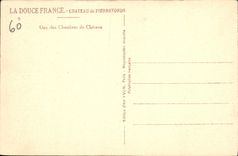 CPA La Douce France Chateau de Pierrefonds Une des Chambre du Chateau 