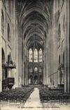 CPA Senlis Oise Interieur de la Cathedrale 
