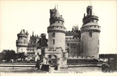 CPA Chateau de Pierrefonds L'Entree 