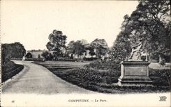 CPA Compiegne Le Parc 