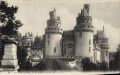 CPA Pierrefonds Le Chateau Cote Sud 