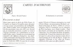 REPRO Funerailles de Felix Faure le Gouverneur de Paris 