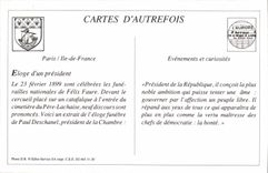 REPRO Funerailles de Felix Faure Char de Couronnes 