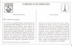 REPRO Vue interieure de la Cour d'Honneur du Palais de la Chambre des Deputes 