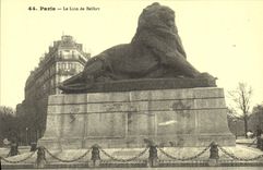 REPRO Paris Le Lion de Blfort 