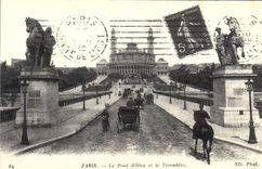 REPRO Paris Le Pont d'Iena et le Trocadero 