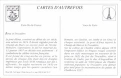 REPRO Paris Le Pont d'Iena et le Trocadero 