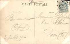 CPA Chateau de Chantilly Chambre de Monsieur le Prince 