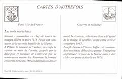 REPRO Les Fetes de la Victoire a Paris 14 Juillet 1919 Les trois Marechaux Petain Foch Joffre 