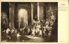 CPA Musee de Lyon Goya Francisco La Presentation du Nouveau Ne 