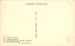 CPA Portrait du Docteur Samuel Johnson National Gallery 