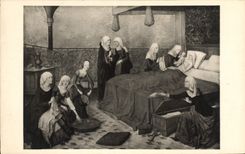 CPA Exposition des Chefs d'Oeuvre de la Pinacotheque de Munich Maitre de la Vie de la Vierge Naissan