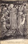 CPA Aix en Provence Cathedrale Saint Sauvenur Tapisseries Flamandes XVI siecle 