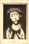 CPA Musee de Lyon Quinten Buste du Christ couronnee d'epines 