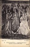 CPA Aix en Provence Cathedrale Saint Sauvenur Tapisseries Flamandes XVI siecle 