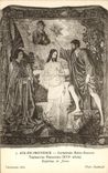 CPA Aix en Provence Cathedrale Saint Sauvenur Tapisseries Flamandes XVI siecle Bapteme de Jesus 