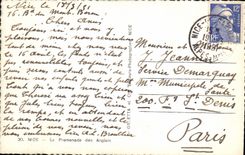 CPA Nice La Promenade des Anglais 