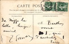 CPA Nice Monument commemoratif de la reunion de Nice a la France