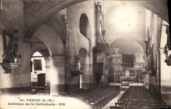 CPA Vence A M Interieur de la Catehdrale 