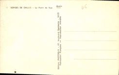 CPA Gorges de Daluis Le Point de Vue 