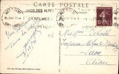 CPA Environs de Beuil A M Les Gorges du Cians et la Route 