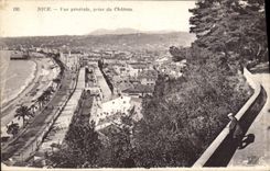 CPA Nice Vue generale prise du Chateau 
