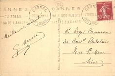 CPA Cannes Vue prise de la Croisette 