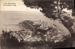CPA Monaco Le Rocher 