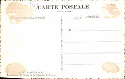 CPA Saint Donat Les Barre du Loup et la Chapelle St Donat 