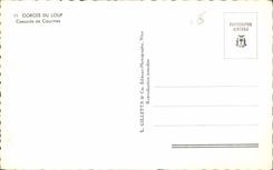 CPA Gotges du Loup Cascade de Courmes 