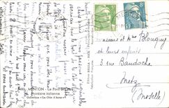 CPA Grimaldi Ventimegla Frontiera Italiana Ponte San Luigi 