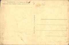 CPA Roquebrune Le Chateau de Pujos Imposantes ruines feodales a donjon carre du XIVs 