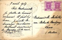 CPA Cote d'Azur Artistique Nice Les Jardins Albert Ier et la Jetee Promenade 