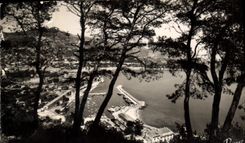 CPA Les Bords de la Riviera Villefranche sur mer vue generale et la Darse 