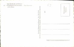 CPA Les Bords de la Riviera Villefranche sur mer vue generale et la Darse 