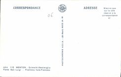 CPA Grimaldi Ventimiglia Ponte San Luigi 