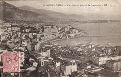 CPA Monte Carlo vue generale prise de la Condamine 