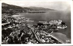 CPA Vue generale de la Principaute de Monaco du Cap Martin et de la cote italienne 