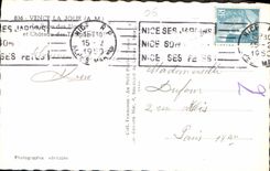 CPA Vence la Jolie A M et chateau des Templiers 