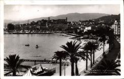 CPA Cannes la Croisette et le Mont Chevalier 