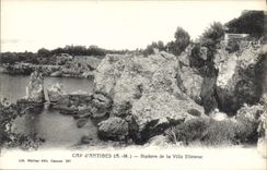 CPA Cap d'Antibes A M Rochers de la Ville Eilenroc 