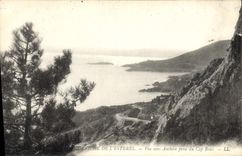 CPA Corniche de l'Esterel vue vers Antheor prise du Cap Roux 