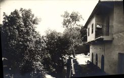 CARTE PHOTO Maison Alpes maritimes Cafe Restaurant