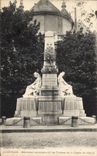 CPA Luneville Monument commemorati des Victimes de la Guerre de 1870 71 