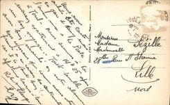 CPA Nancy Un coin de la Roseraie 